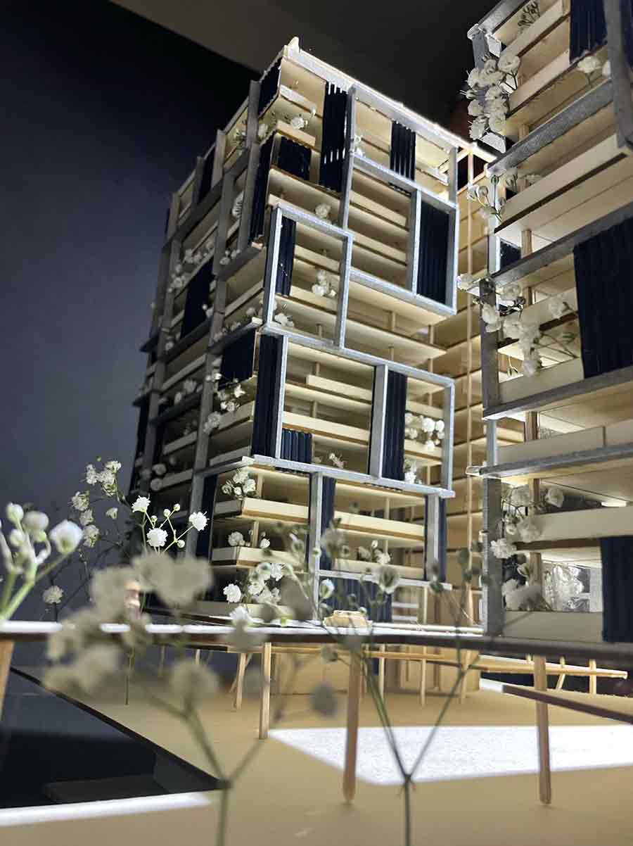 Maqueta de arquitectura